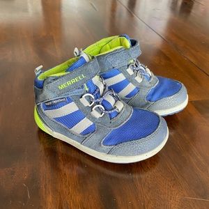 Toddler Merrill Bare Steps Ridge by Striderite Hiking Boots Size 7M